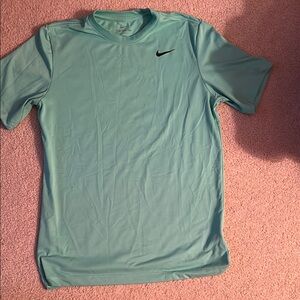 Nike Aqua Blue Dri-FIT T-Shirt